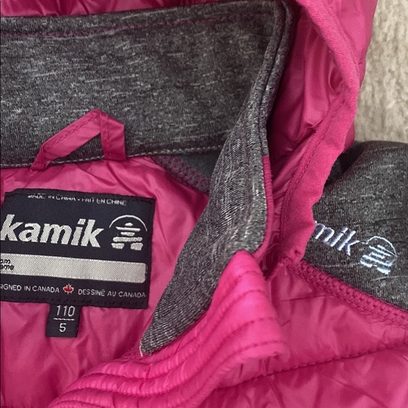 Girls Kamik Jacket sz5 - Picture 2 of 4
